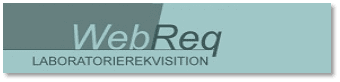 WebReq Laboratorierekvisition logo