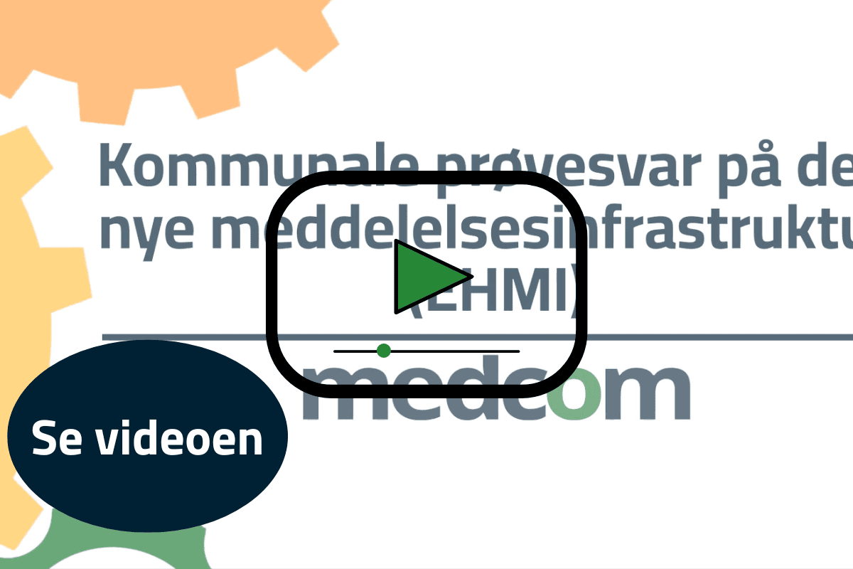 Thumbnail fra video om Kommunale prøvesvar på ny infrastruktur og med tekst "Se videoen"