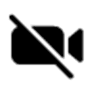 Kamera slukket