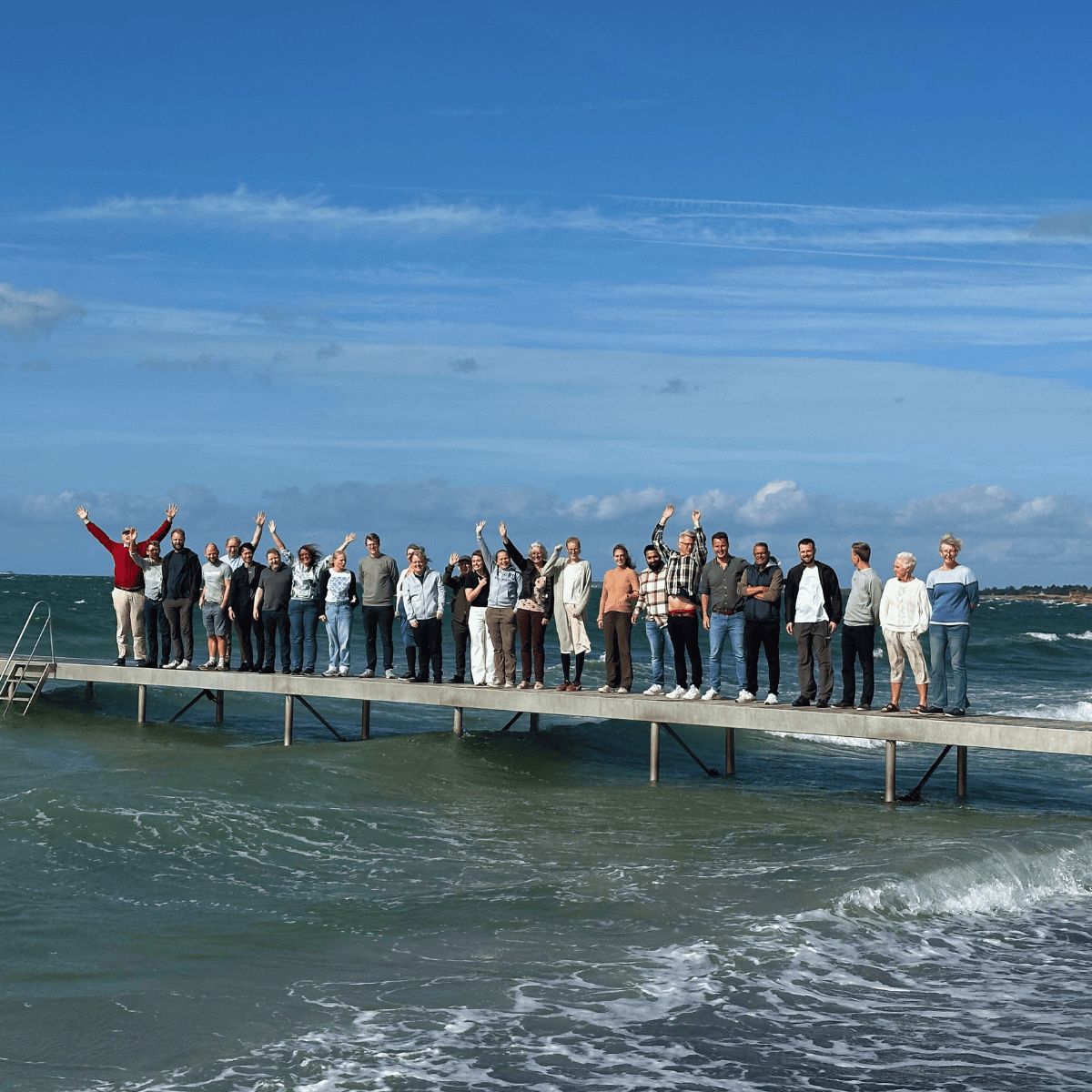 Fællesbillede Testcamp 2025