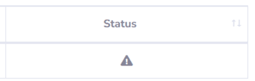 Status er at der er fejl